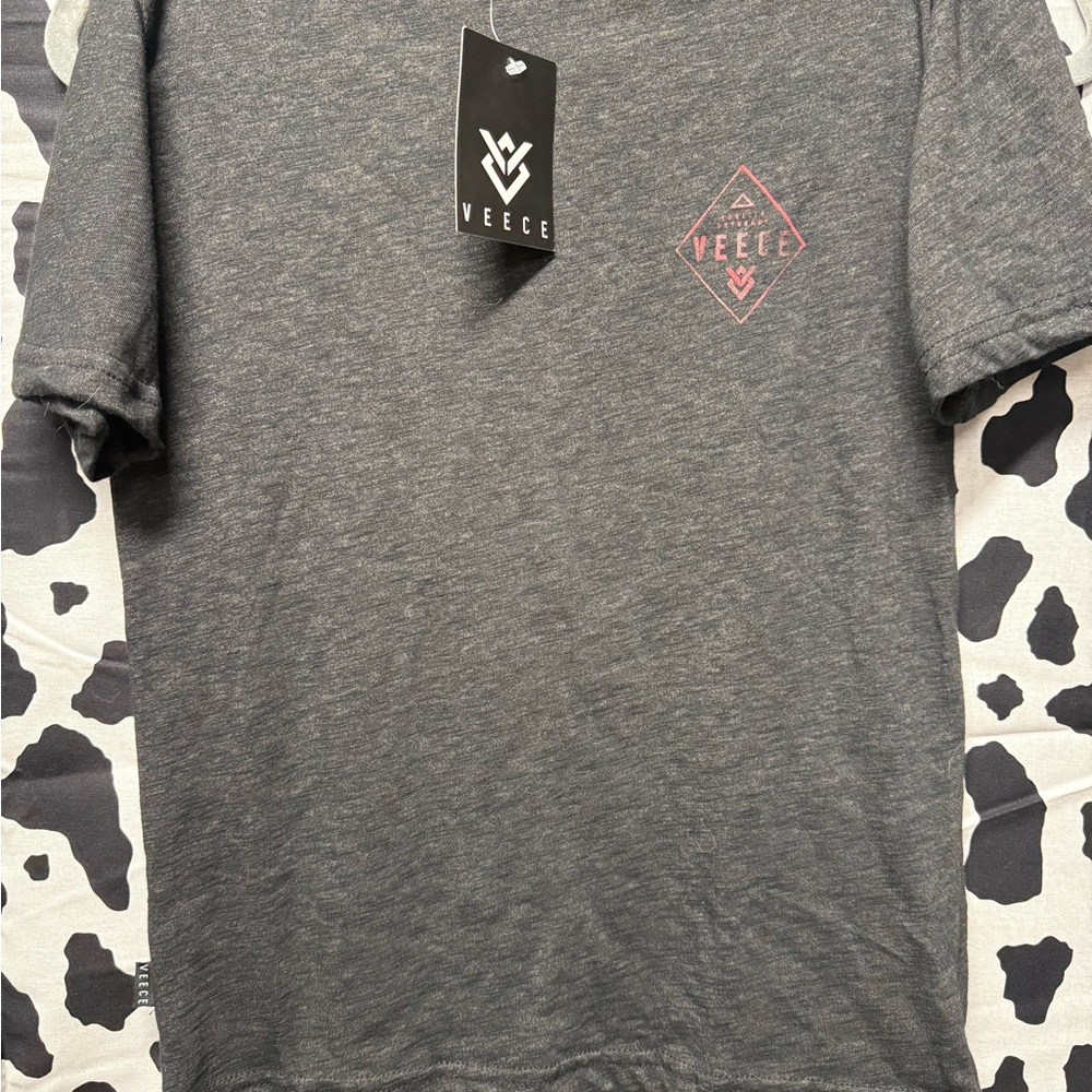 Veece Gray Short Sleeve Kids Tee